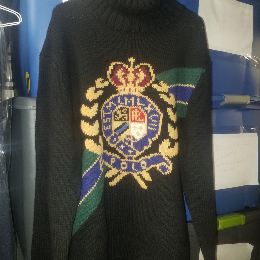 🎯🎯SOLD🎯🎯Polo Ralph Lauren Crest Turtleneck